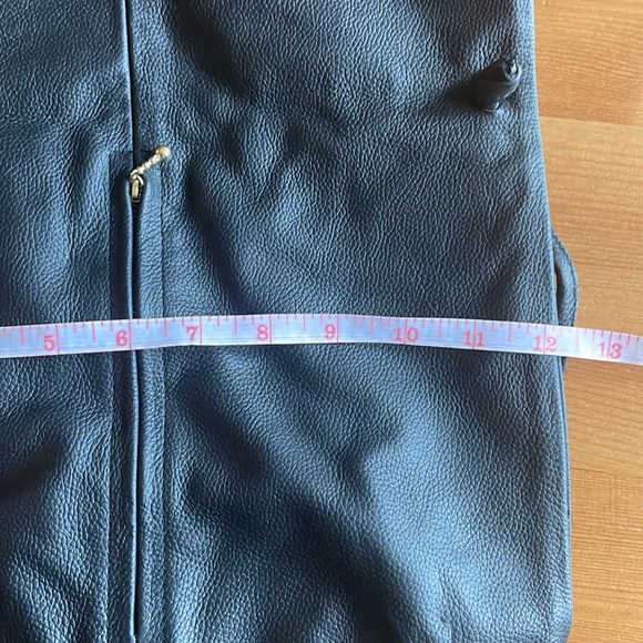 Genuine handmade leather black purse. Never used! Great condition! - Picture 7 of 8